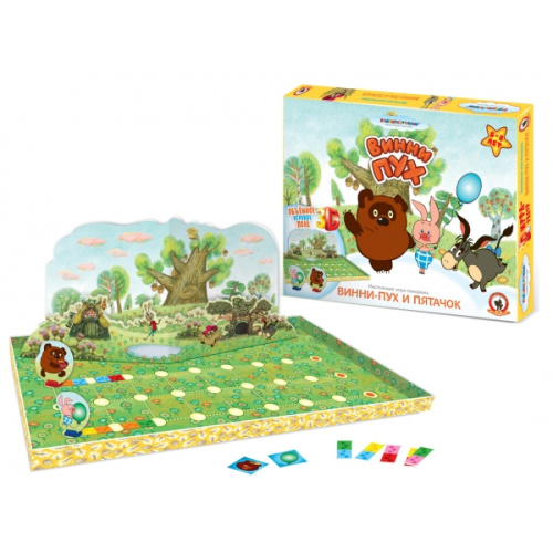 Настольная игра-панорама Винни-Пух и Пятачок