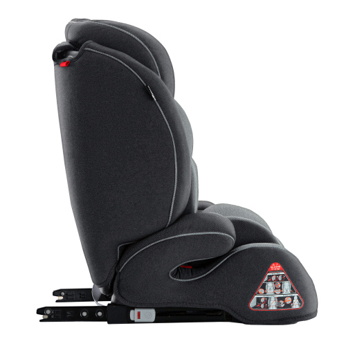 Автокресло WINNER ISOFIX, 9-36 кг (черный-серый)