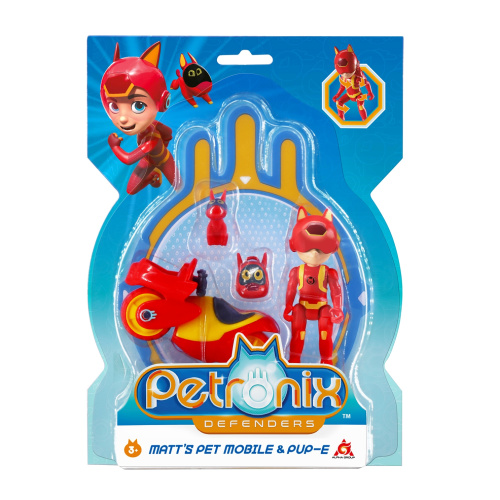 Набор Пэтмобиль и фигурка героя Мэтта. Petronix