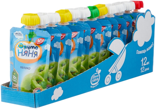 Пюре Фруто Няня яблоко 90 г