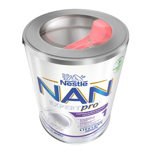 Nan:Смесь молочная гипоаллергенная 1 800г