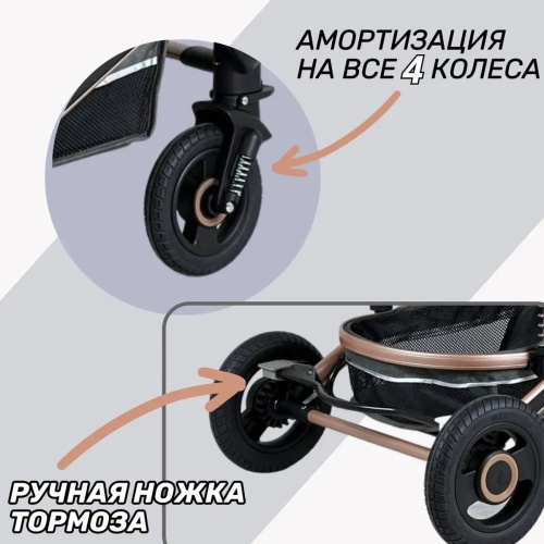 Коляска трансформер Prego 739(Синий)