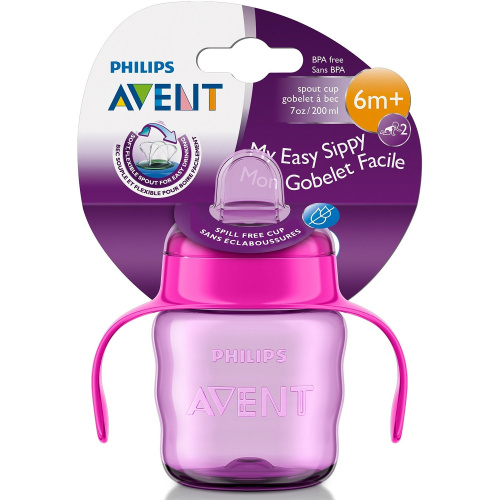 Чашка-поильник Avent 200 мл с 6 месяцев