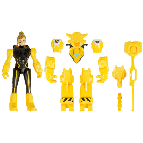 Большая фигурка героя Делби в дино-костюме 20см. Dinoster