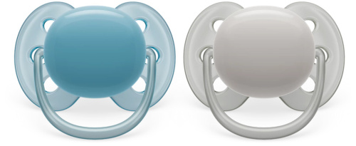 Пустышка для мальчиков Philips AVENT ultra air нейтральный цвет с 6-18 месяцев, 2шт