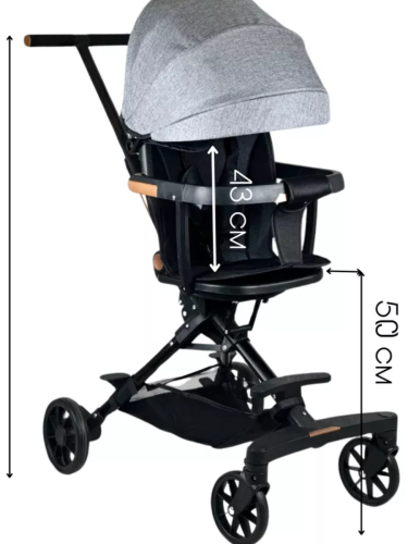 Коляска прогулочная Prego Walk Y001(Серый)