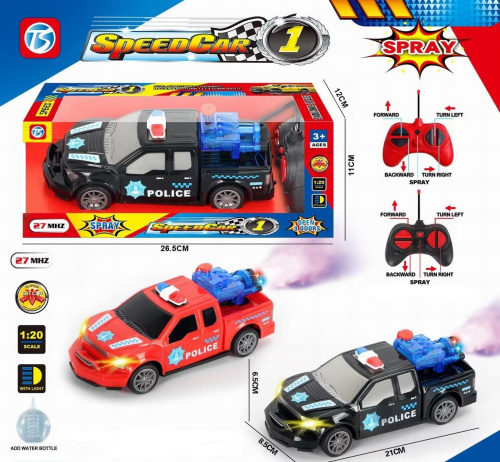 Пикап Полицейский с паром на радиоуправлении