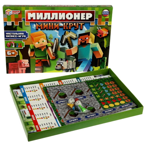 Настольная бизнес-игра  Миллионер. Мини-крут