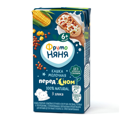Каша молочно-злаковая Фруто Няня 200 мл