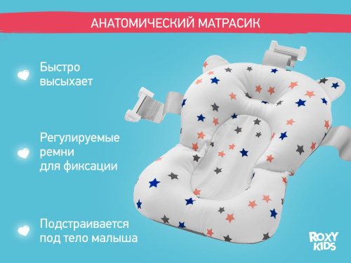 Ванночка Roxy Kids складная (серый)