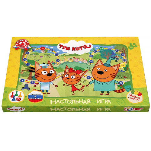 Настольная игра-ходилка Три Кота