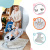 Колыбель-шезлонг Kinderkraft LULI (Grey)