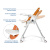 Стульчик Peg Perego Prima Pappa Follow Me (Petrolio)