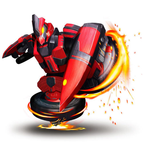 Волчок-трансформер 2-в-1 Spin Racers Хитрец с аксессуарами