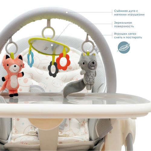 Стульчик для кормления iLovi Safety (Yellow)