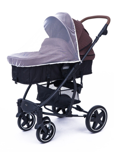Коляска-трансформер Emily(Dark brown+Black)