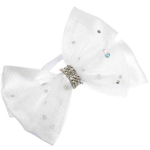 Резинка для волос с бантом