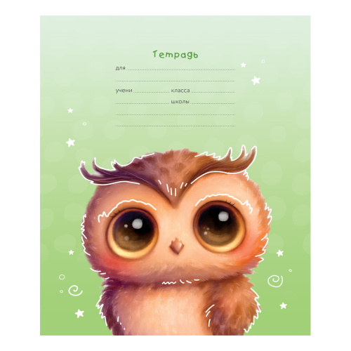 Тетрадь клетка 12л. BG Маленькая любовь