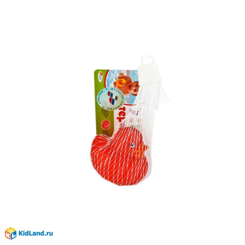 Играем вместе: Игрушка д/ванны Термо Уточка (красн.)