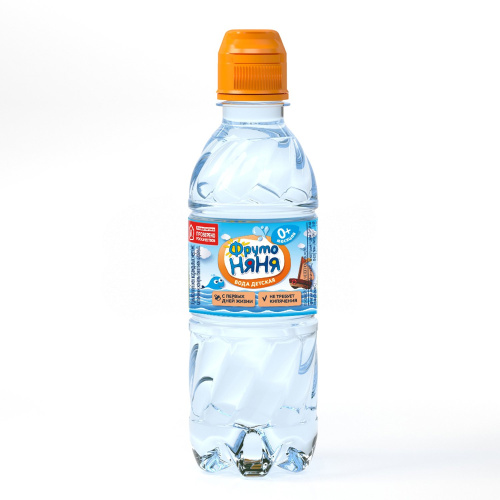 Вода Фруто Няня артезианская питьевая негазированная 330 мл с 0 месяцев