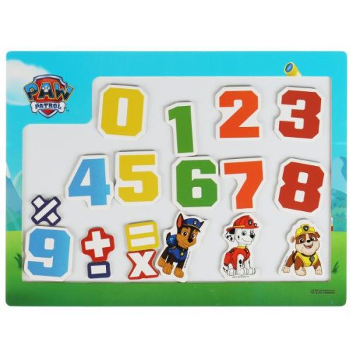 Доска магнитная Щенячий Патруль. Цифры