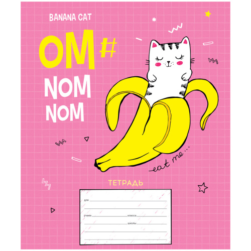 Тетрадь 12л., линия ArtSpace Рисунки. Trendy meow
