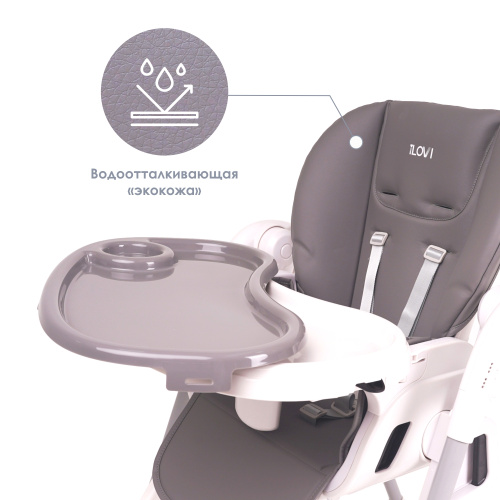 Стульчик для кормления iLovi Swing 2 (Gray)