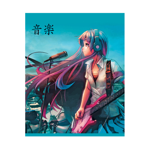 Тетрадь клетка 48л. А5 BG Аниме. За мечтой