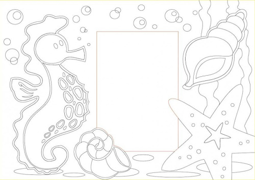 Фоторамка Морская