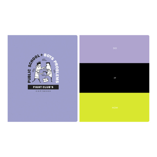 Тетрадь клетка 96л. А5 BG Mix-10 Мальчики