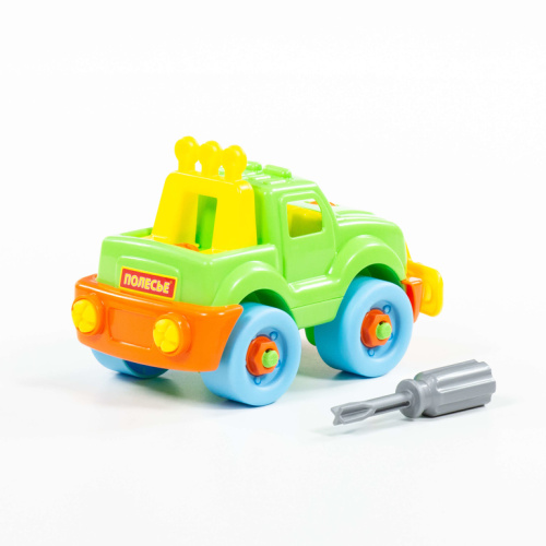 Конструктор-транспорт Джип 22дет.