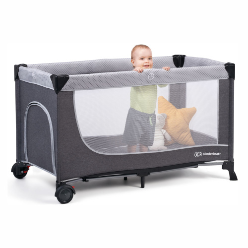Манеж Kinderkraft Leody (Grey)