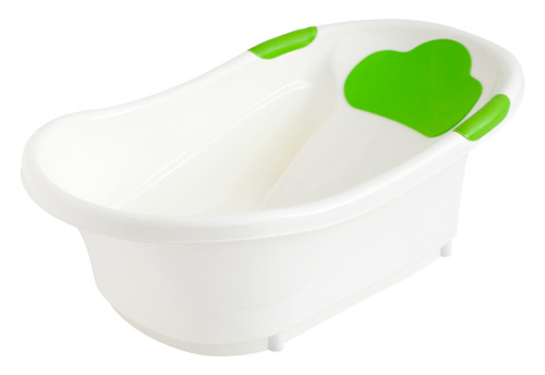 Ванночка Roxy Kids с анатомической горкой и сливом (Зеленый)