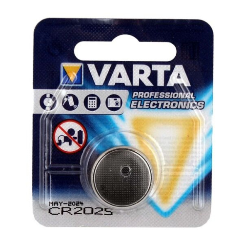 Батарейки Varta Electronics CR2025 3V-170mAh (1шт)