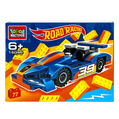 Конструктор ROAD RACING 77дет.