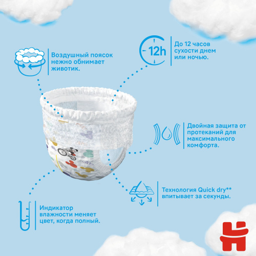 Трусики Huggies Ultra Comfort Boy 4 Disney Box
