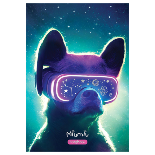 Блокнот А6 40л. MESHU Miumiu