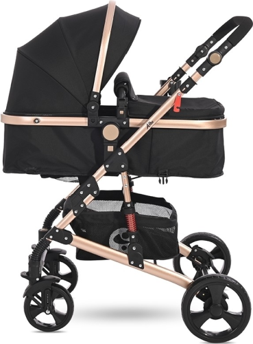 Коляска-трансформер Alba Classic(Black 2106)