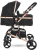 Коляска-трансформер Alba Classic(Black 2106)
