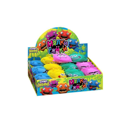 Антистресс для рук Ежик, рожица с глазами