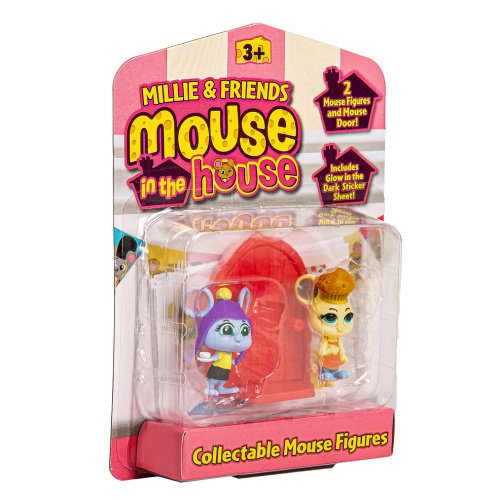 Набор фигурок Сквик и Маффин. Mouse in the House