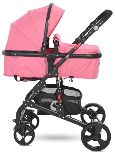 Коляска-трансформер Alba Classic(Pink)
