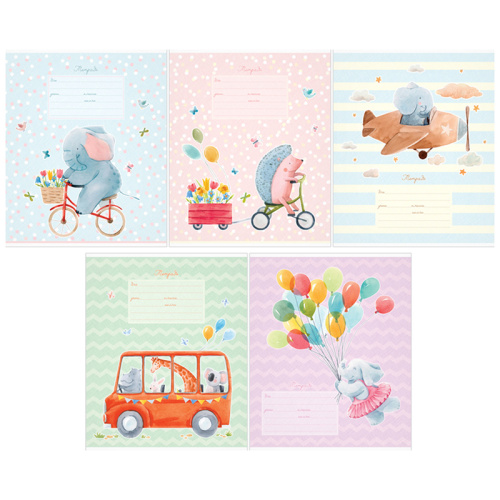 Тетрадь клетка 12л. ArtSpace Рисунки. Милые рисунки