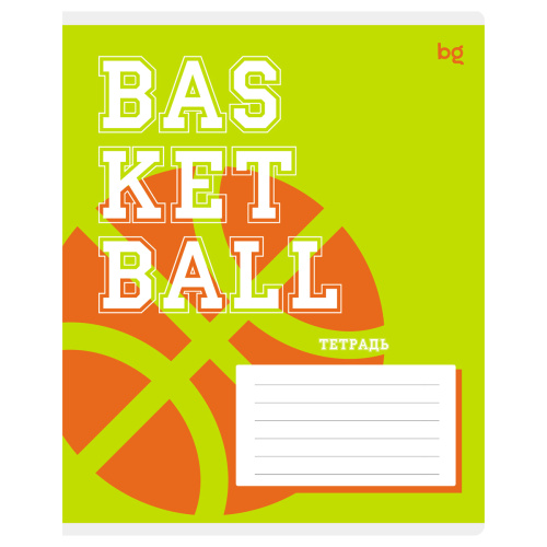 Тетрадь линия 12л. BG Спорт