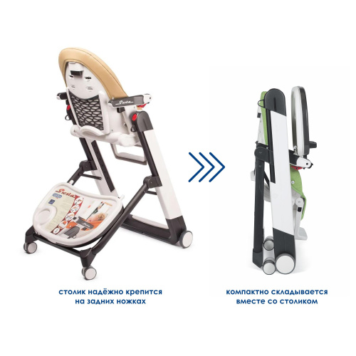 Стульчик Peg-Perego Siesta Follow Me Wonder (Green)