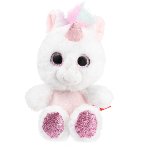 Игрушка мягкая Глазастик Единорог