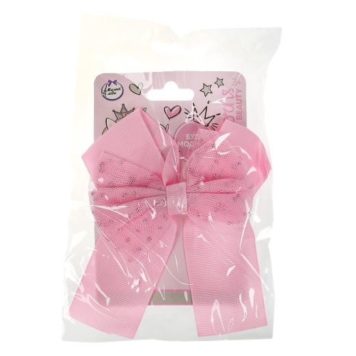 Заколка для волос с бантом