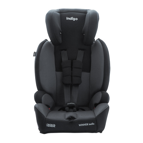 Автокресло WINNER ISOFIX, 9-36 кг (черный-серый)