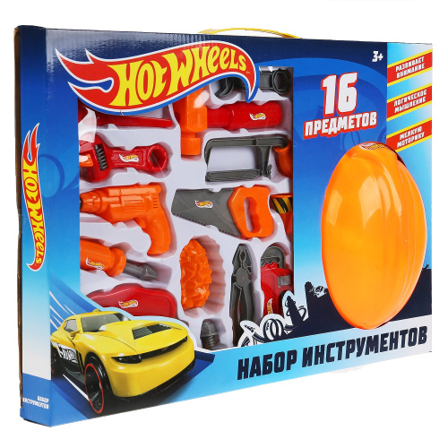 Набор Инструментов Hot Wheels 16 предметов