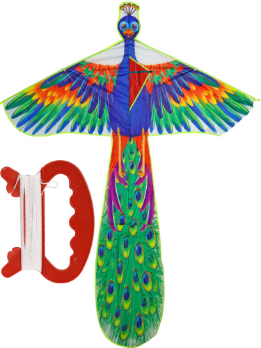Воздушный змей Павлин 140х100см.